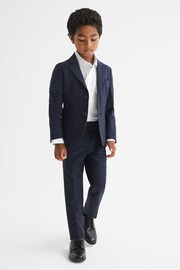 Reiss White Remote Junior Slim Fit Formal Shirt - Image 3 of 5