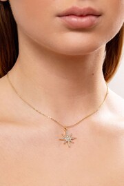Caramel Jewellery London Gold Tone Superstar Necklace - Image 3 of 7