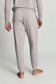 Reiss Brown Jose Melange Tracksuit Joggers - Image 5 of 5