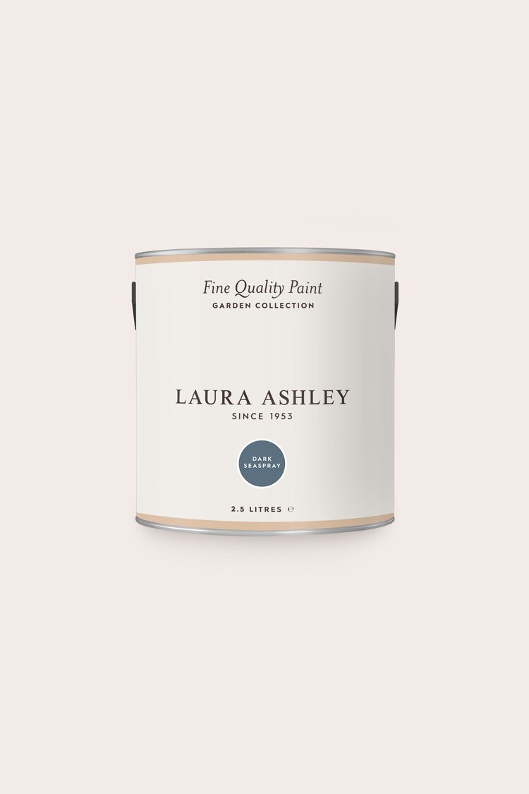 Laura Ashley Dark Seaspray Blue Chalk Garden 750ml Paint - Image 5 of 5