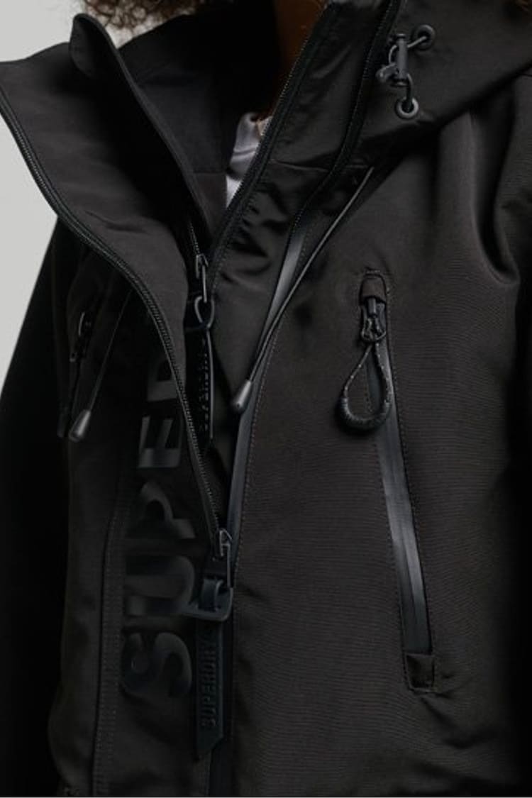 Superdry Black Ultimate SD Windcheater Jacket - Image 6 of 6