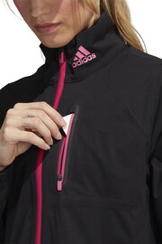 adidas Golf Black RAIN.RDY Jacket - Image 5 of 7