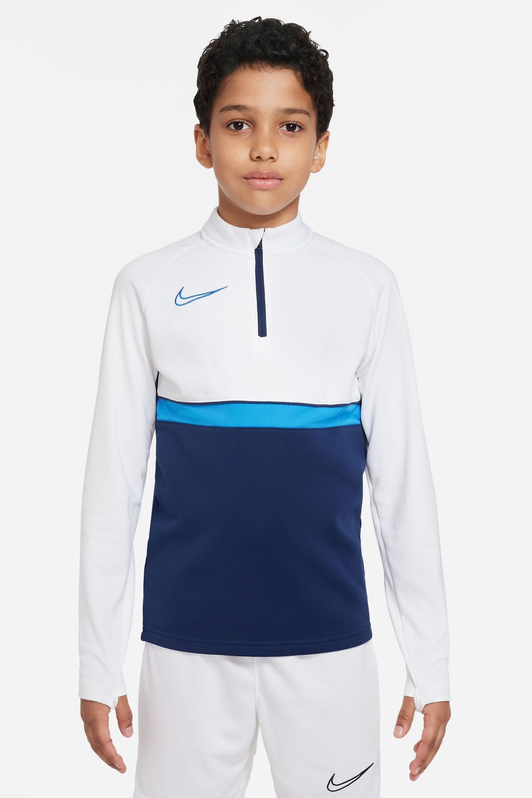 Nike blue dri fit discount