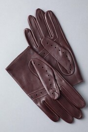 Lakeland Leather Brown Monza Leather Driving Gloves - Image 3 of 5