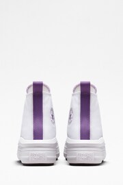 Converse White Move High Top Youth Trainers - Image 4 of 6