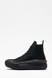 Converse Black Move High Top Youth Trainers - Image 2 of 6