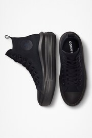 Converse Black Move High Top Youth Trainers - Image 5 of 6