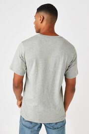 Converse Grey Classic T-Shirt - Image 3 of 4