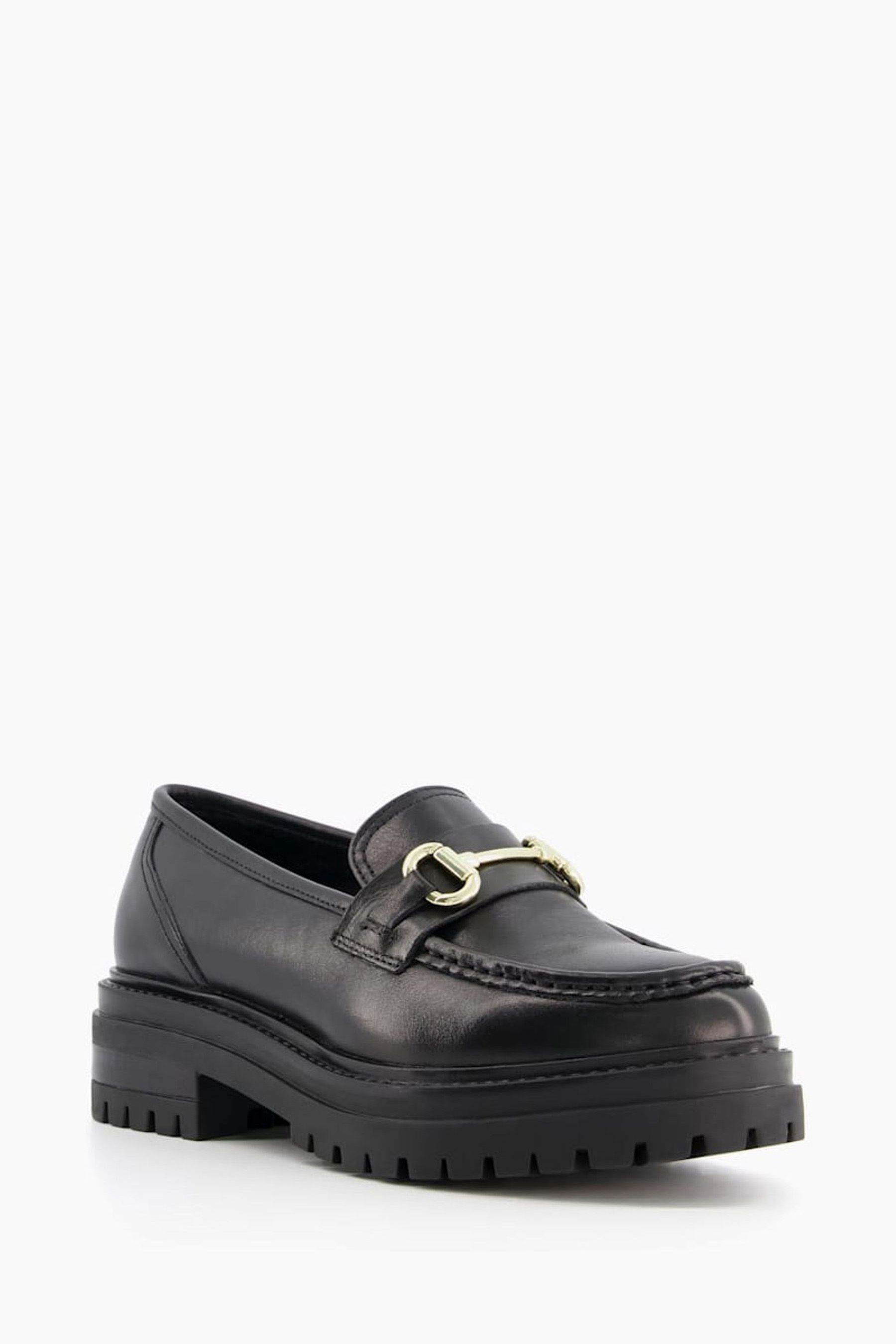 Dune wide fit loafers online