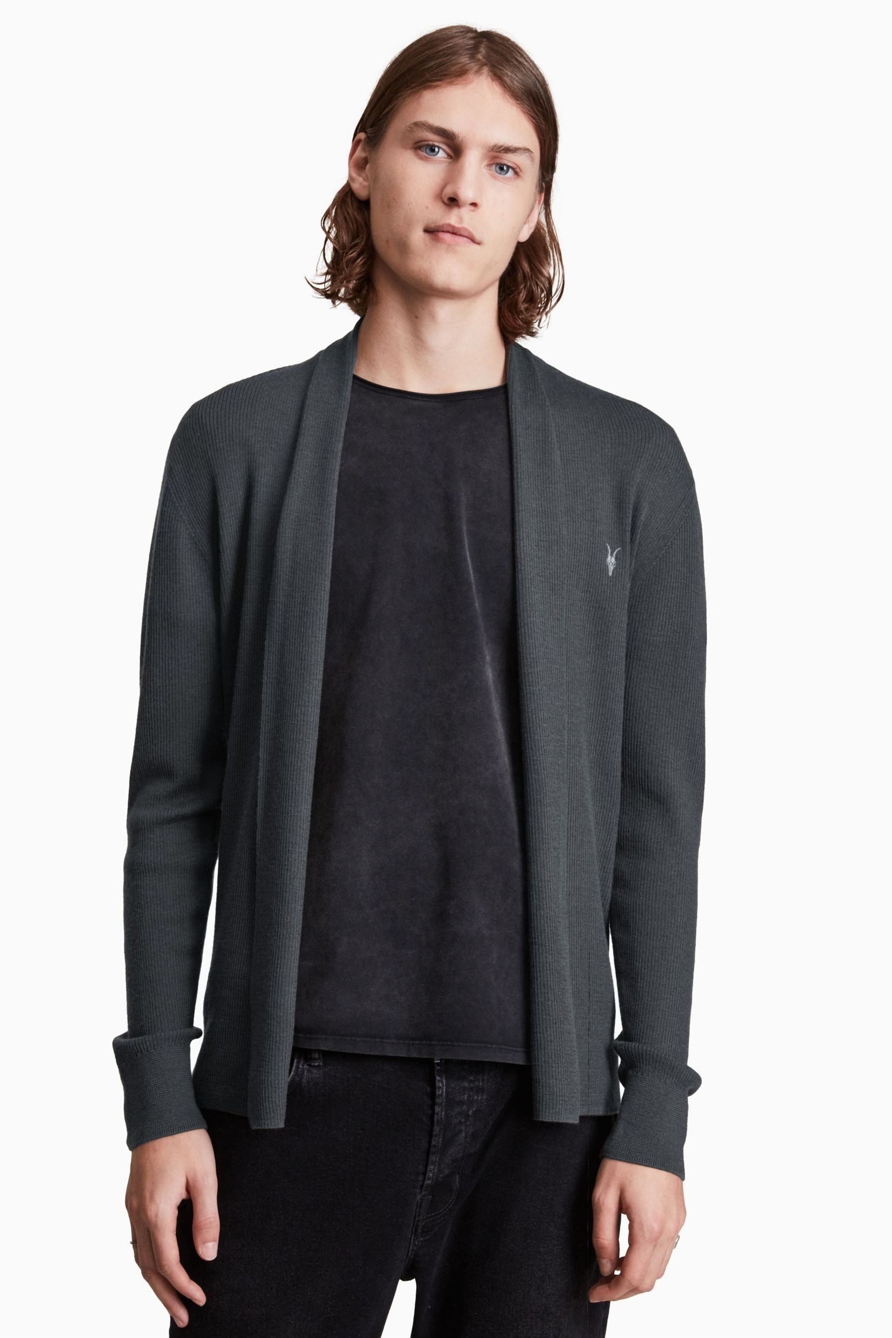 Allsaints mode merino open cardigan hotsell