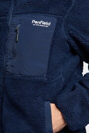 Penfield Bear Outdoor Borg Zip Thru Coat - Image 6 of 8