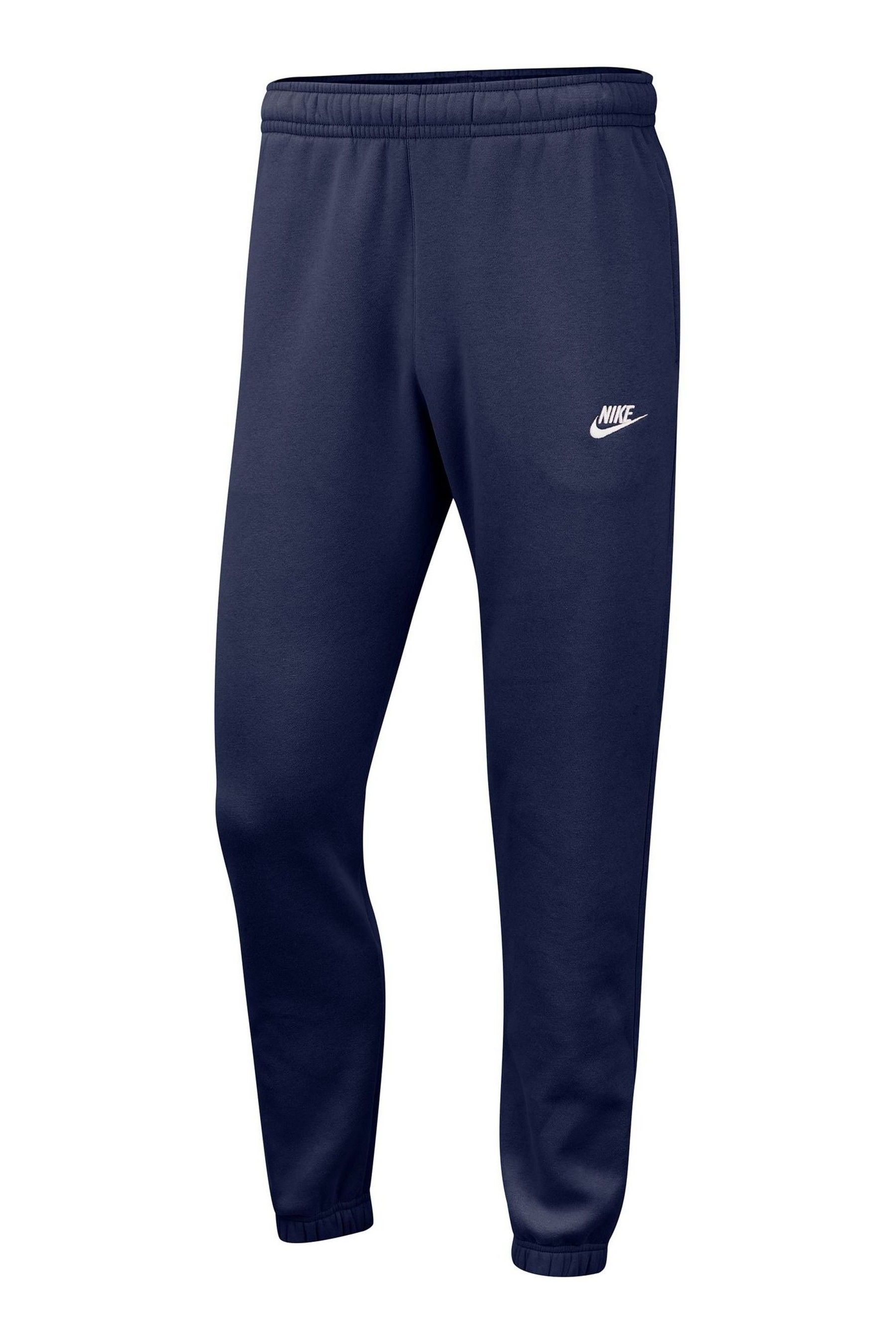 Nike cuffed club jogger in navy cheap