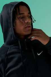 Nike Black Therma-FIT Zip Up Training Hoodie - Image 11 of 18