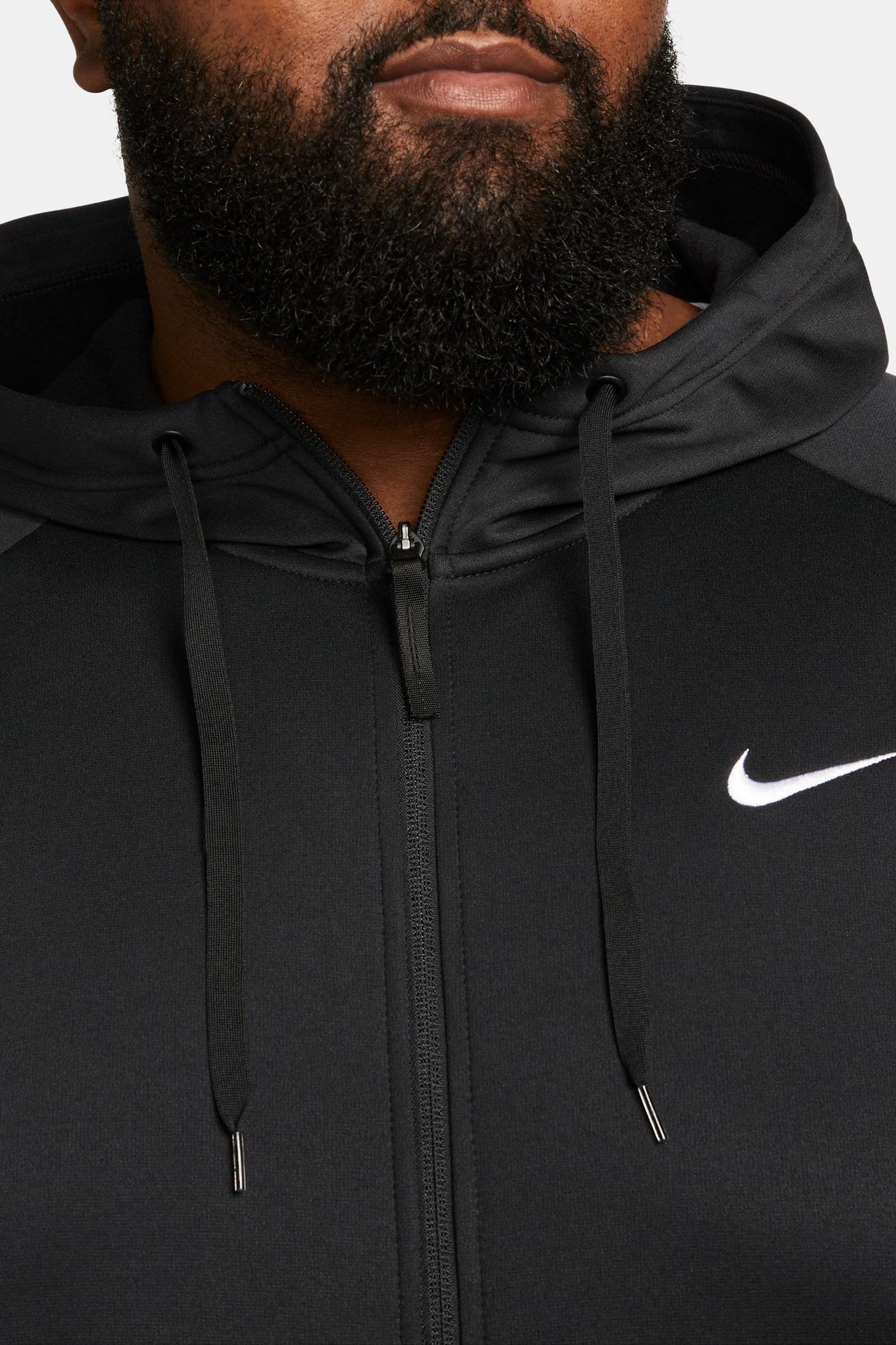 Buy Nike Black Therma FIT Zip Up Training Hoodie from Next Germany