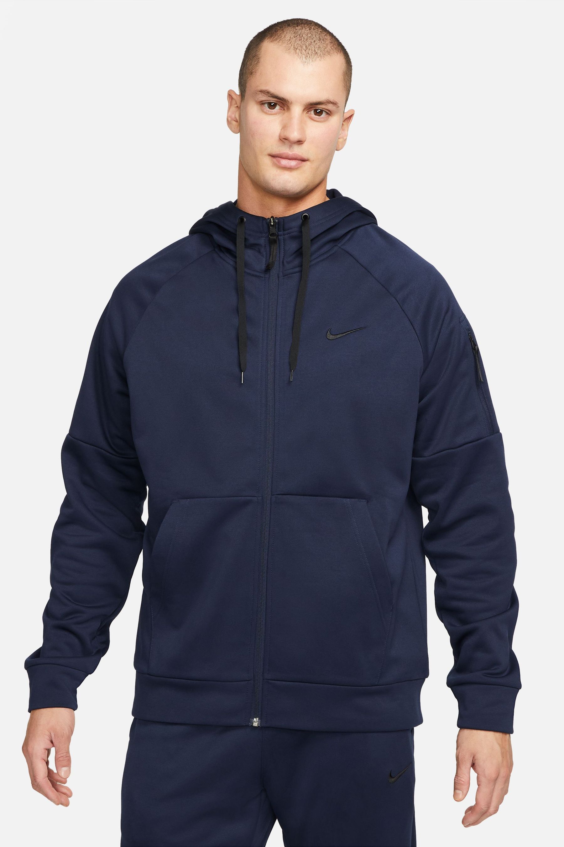 Buy Nike Navy Therma FIT Zip Up Training Hoodie from the Next UK online shop