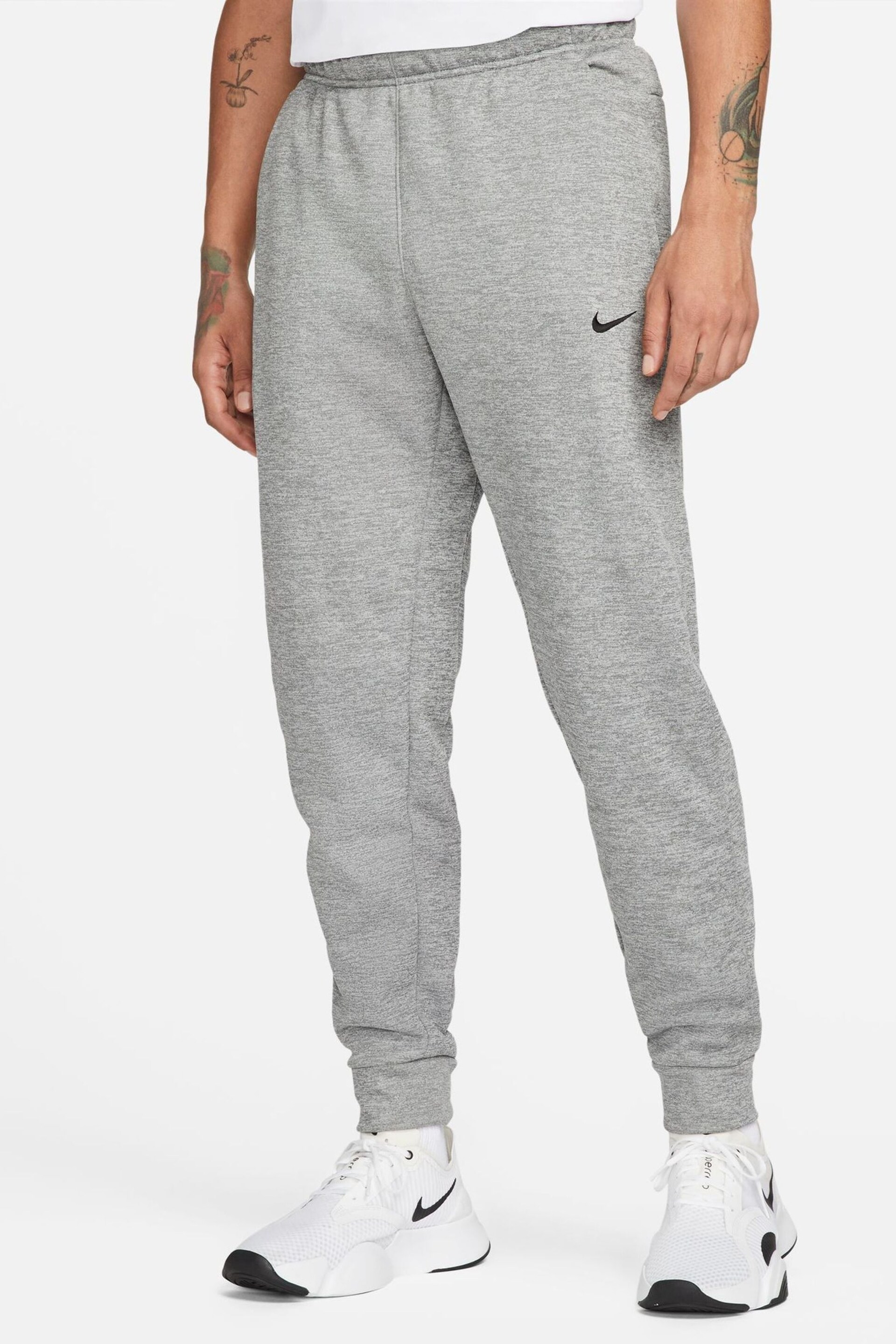 Nike Dark Grey Therma-FIT Training Joggers - Image 1 of 13