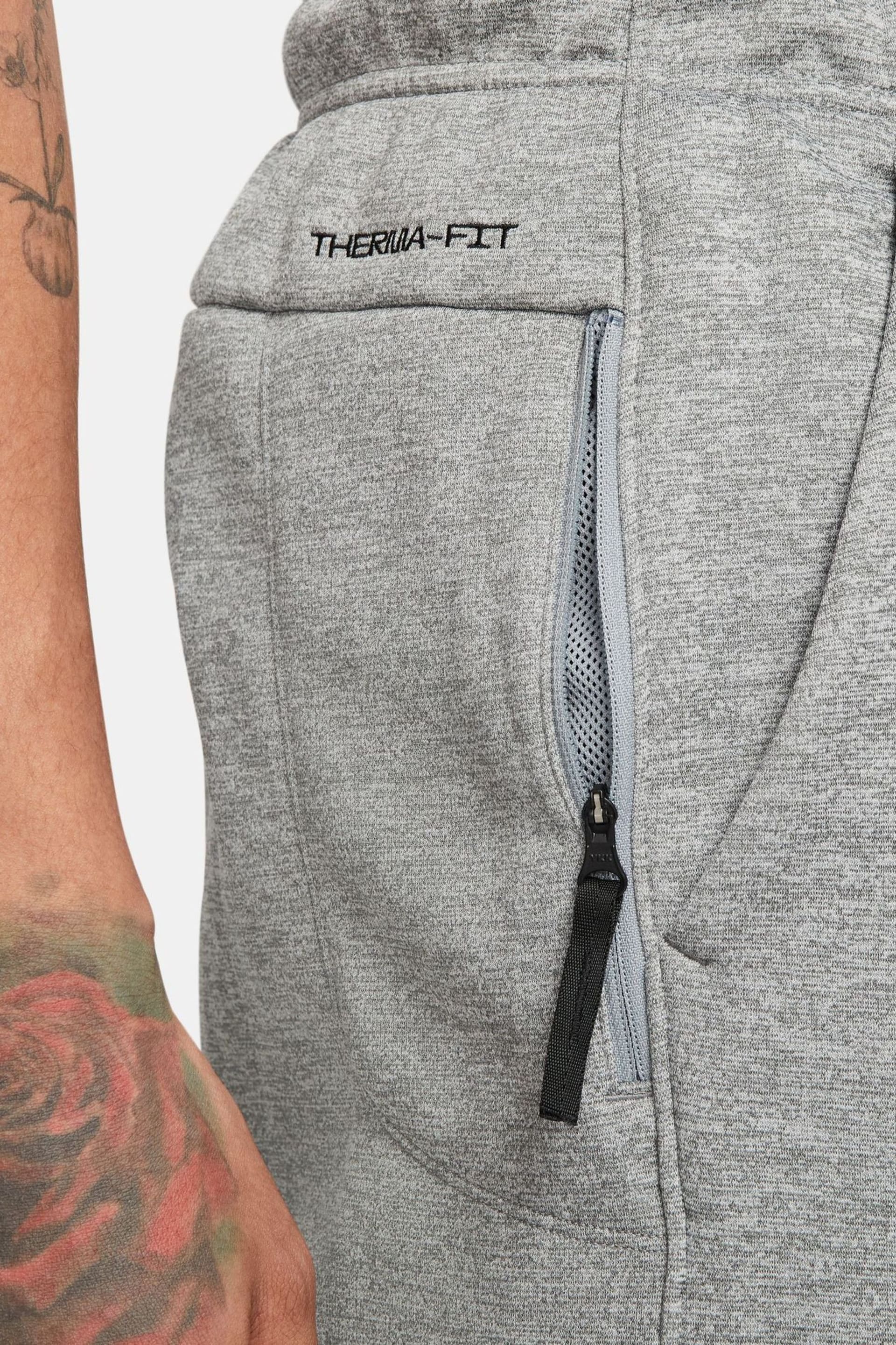 Nike Dark Grey Therma-FIT Training Joggers - Image 10 of 13