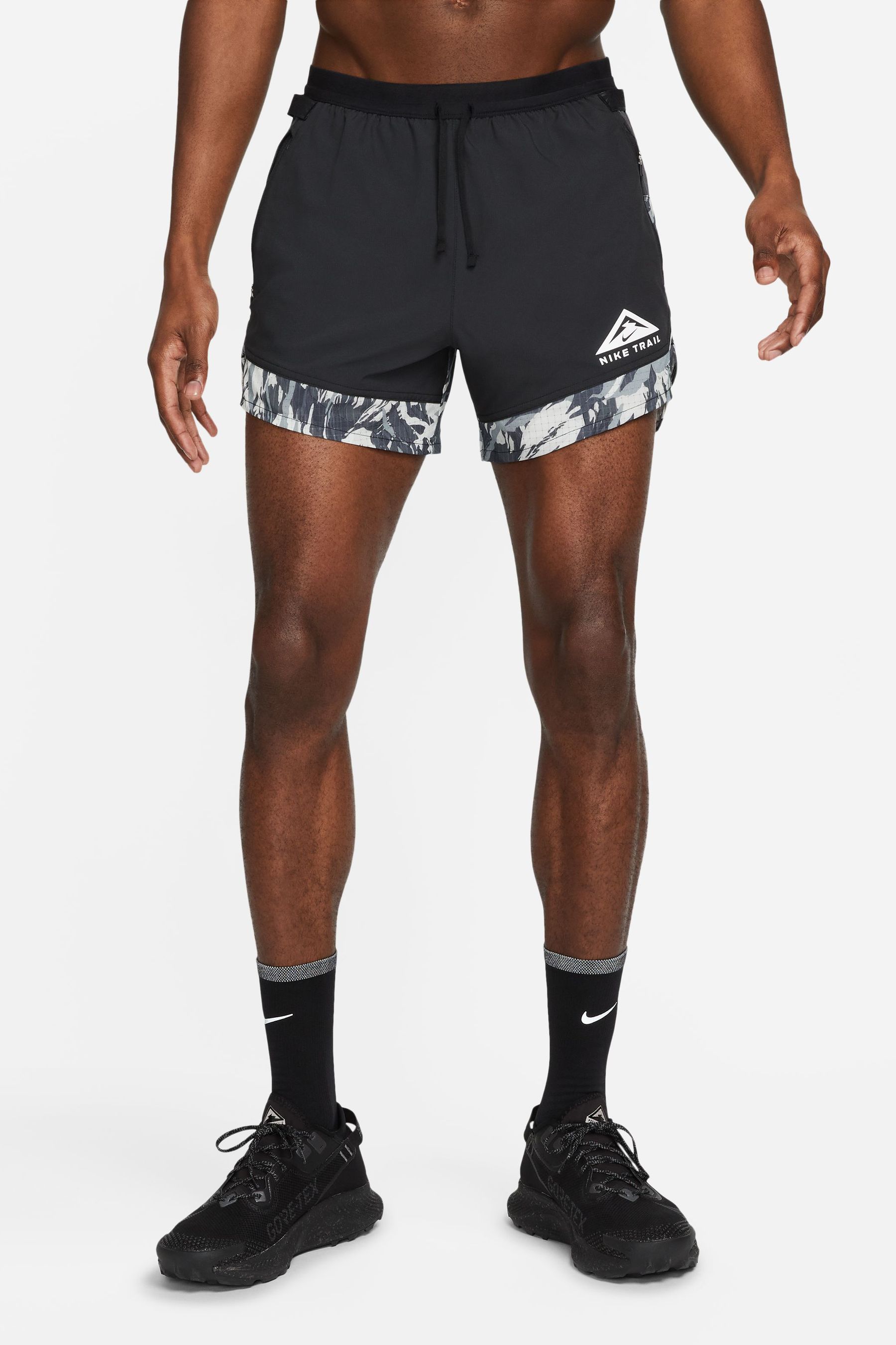 Buy Nike Black Trail Flex Running Shorts from the Next UK online shop