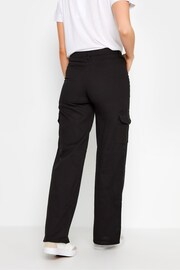 Long Tall Sally Black Loose Utility Trousers - Image 2 of 4