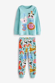 Bright 'I Am' Birthday Long Sleeve Pyjama 1 Pack - Image 5 of 9