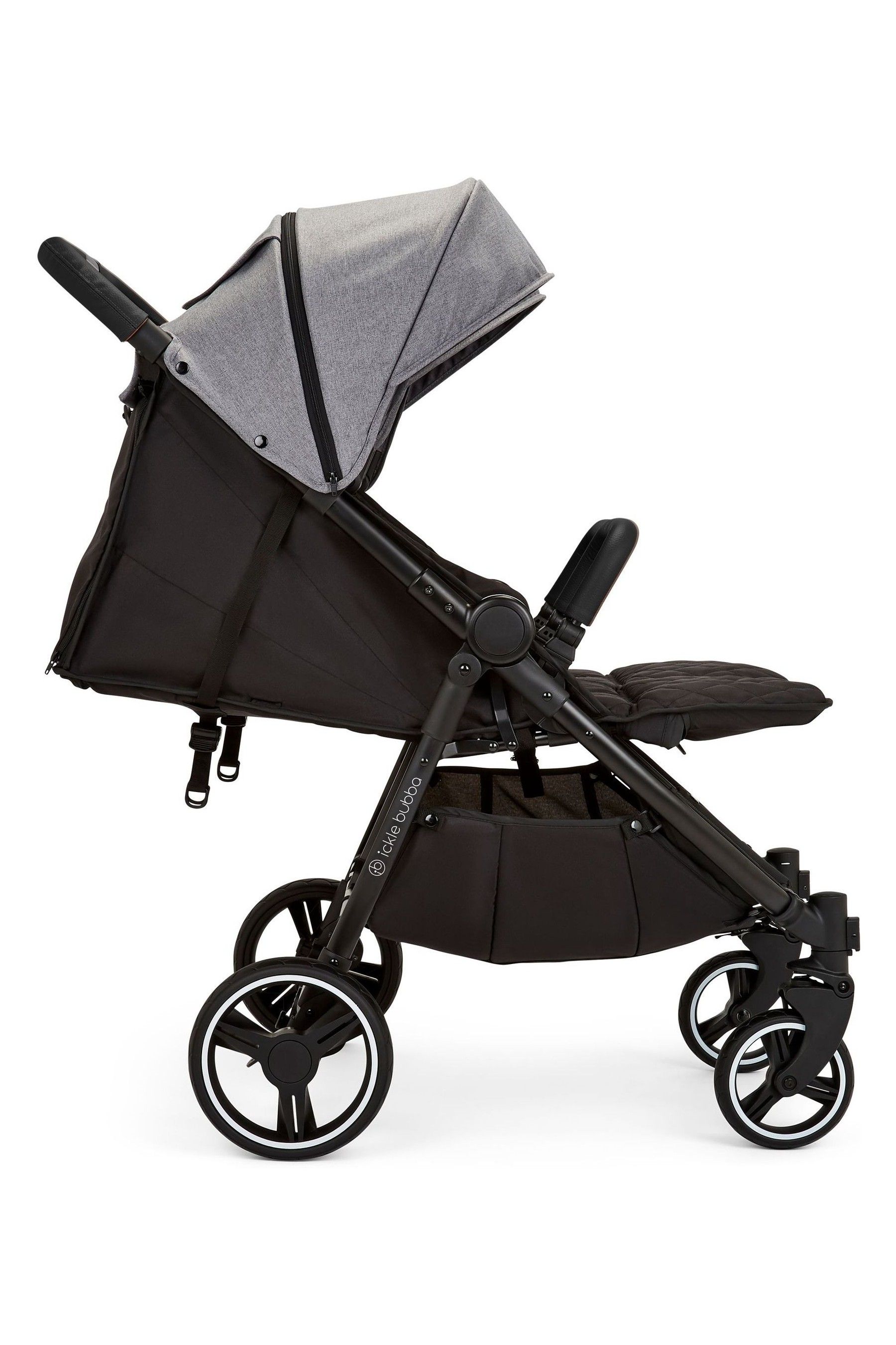 Buy Ickle Bubba Grey Venus Max Double Stroller Space Grey Pushchair from the Next UK online shop