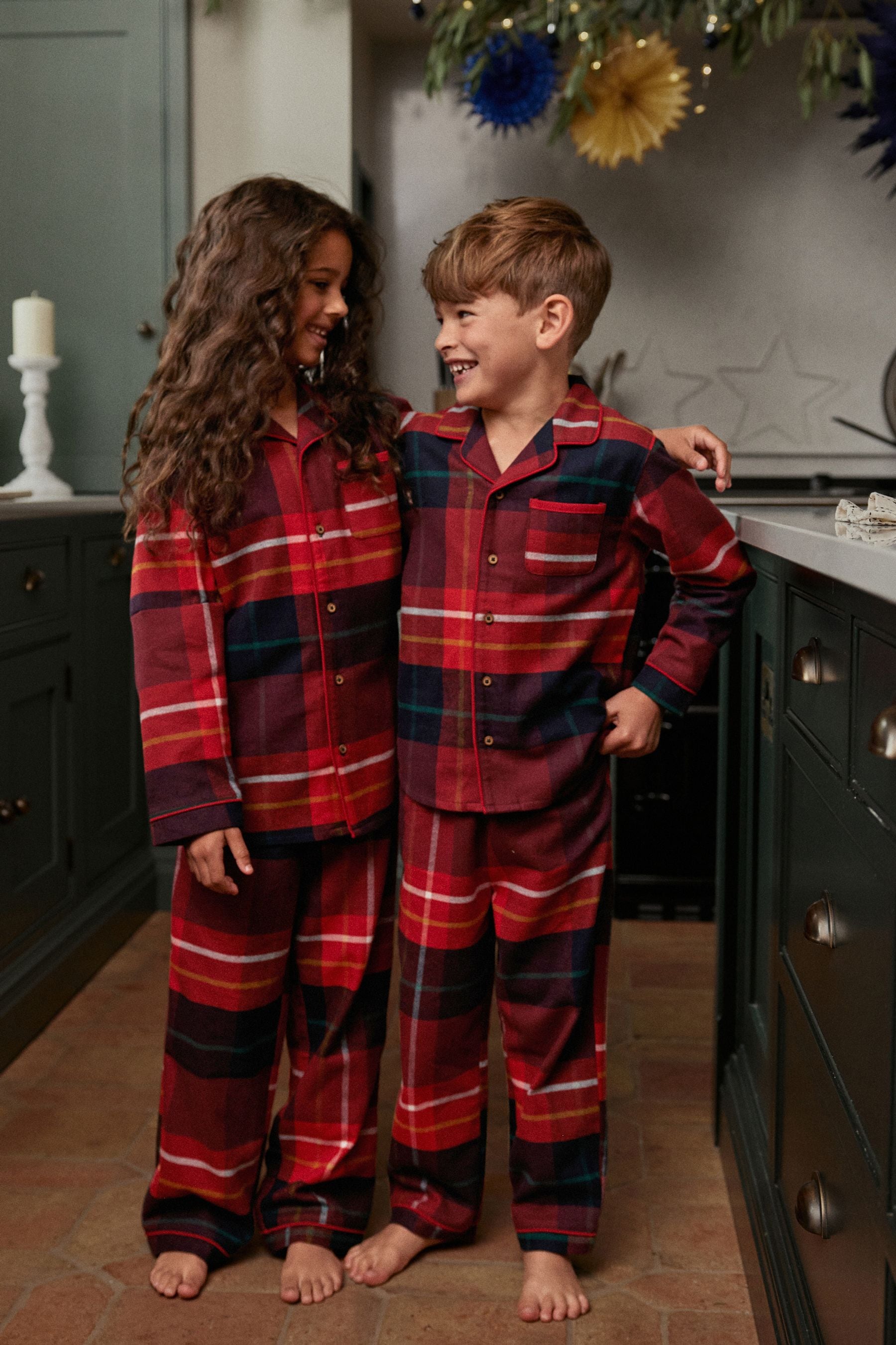 Matching boys pyjamas deals