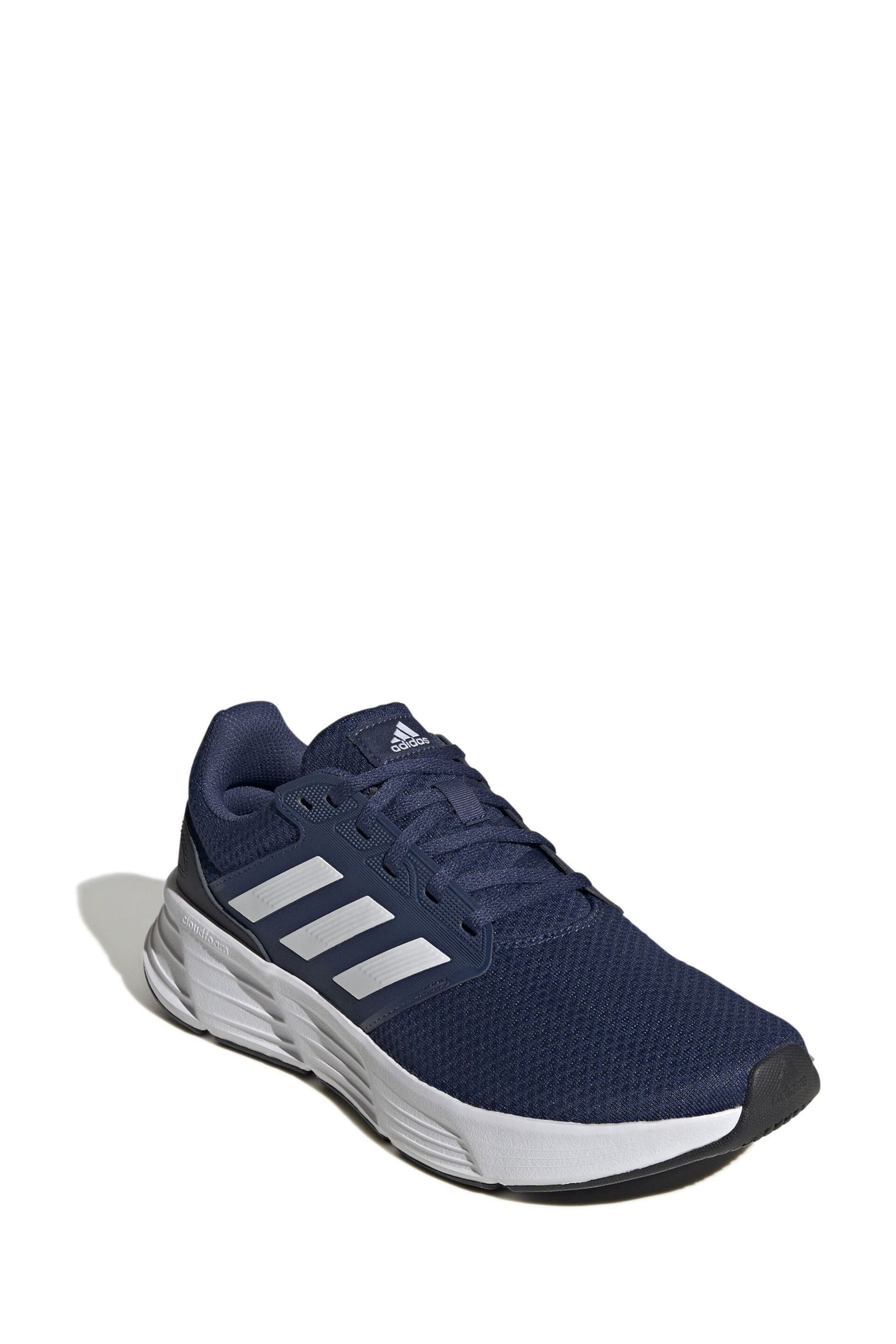 adidas Dark Blue Galaxy 6 Trainers - Image 2 of 8