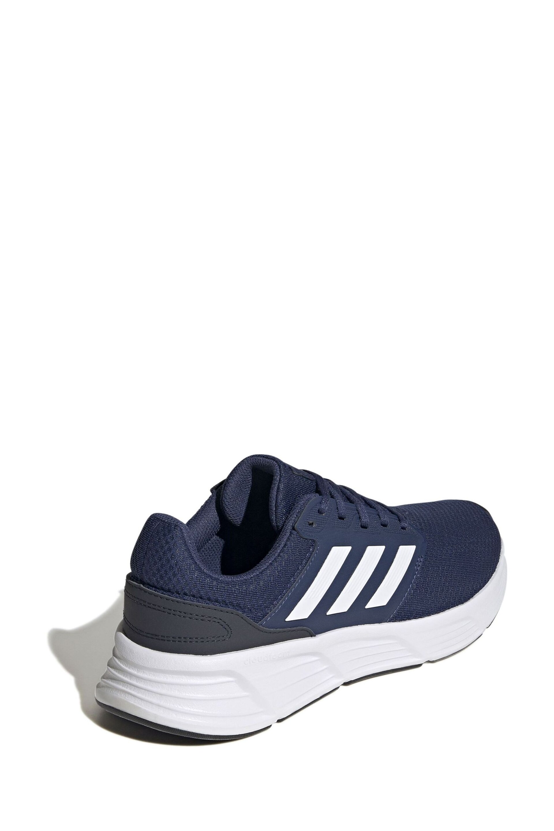 adidas Dark Blue Galaxy 6 Trainers - Image 3 of 8