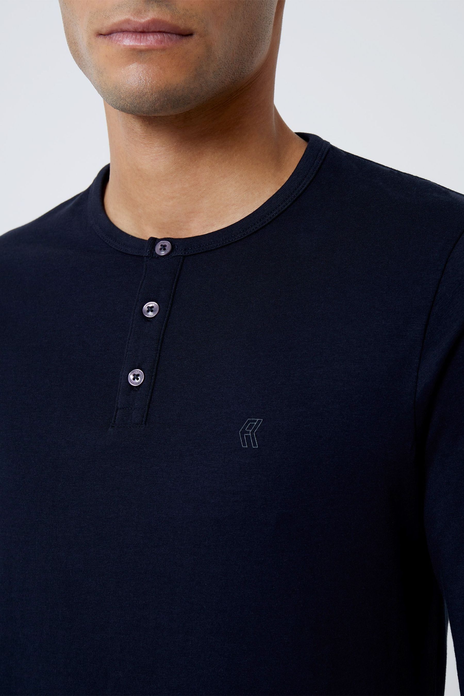 Lacoste henley long sleeve shop