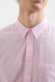 French Connection Pink Gingham Long Sleeve Shirt - Image 3 of 3