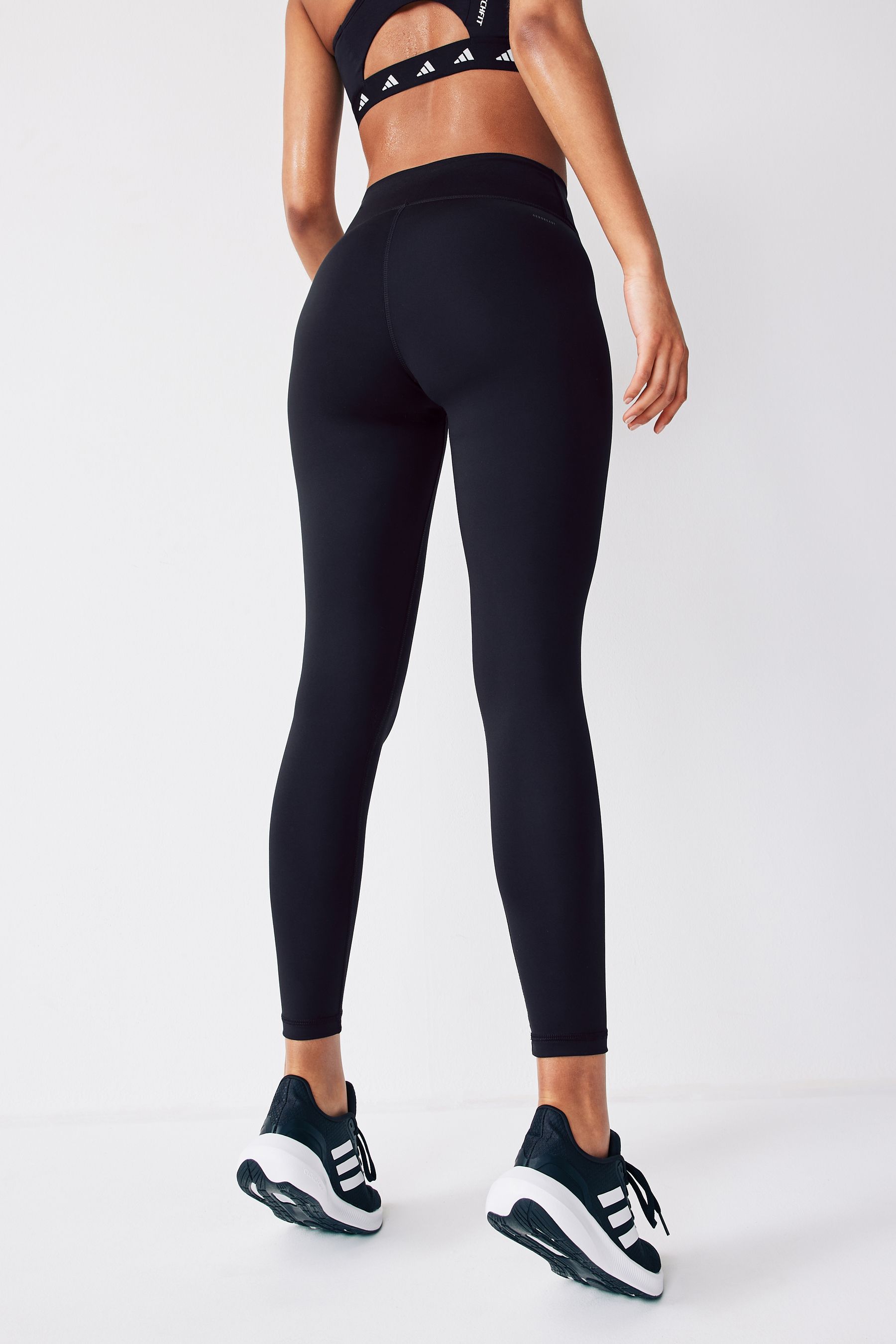 Adidas Training Essentials High Waisted Leggings Black Women XS