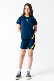 Miss Kick Girls Teal Blue Standard Training Shorts - Image 2 of 4