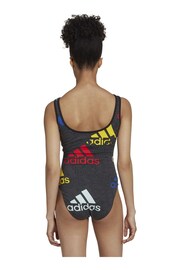 adidas Grey Essentials Logo Bodysuit - Image 2 of 7