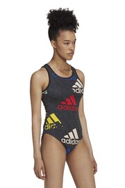 adidas Grey Essentials Logo Bodysuit - Image 3 of 7