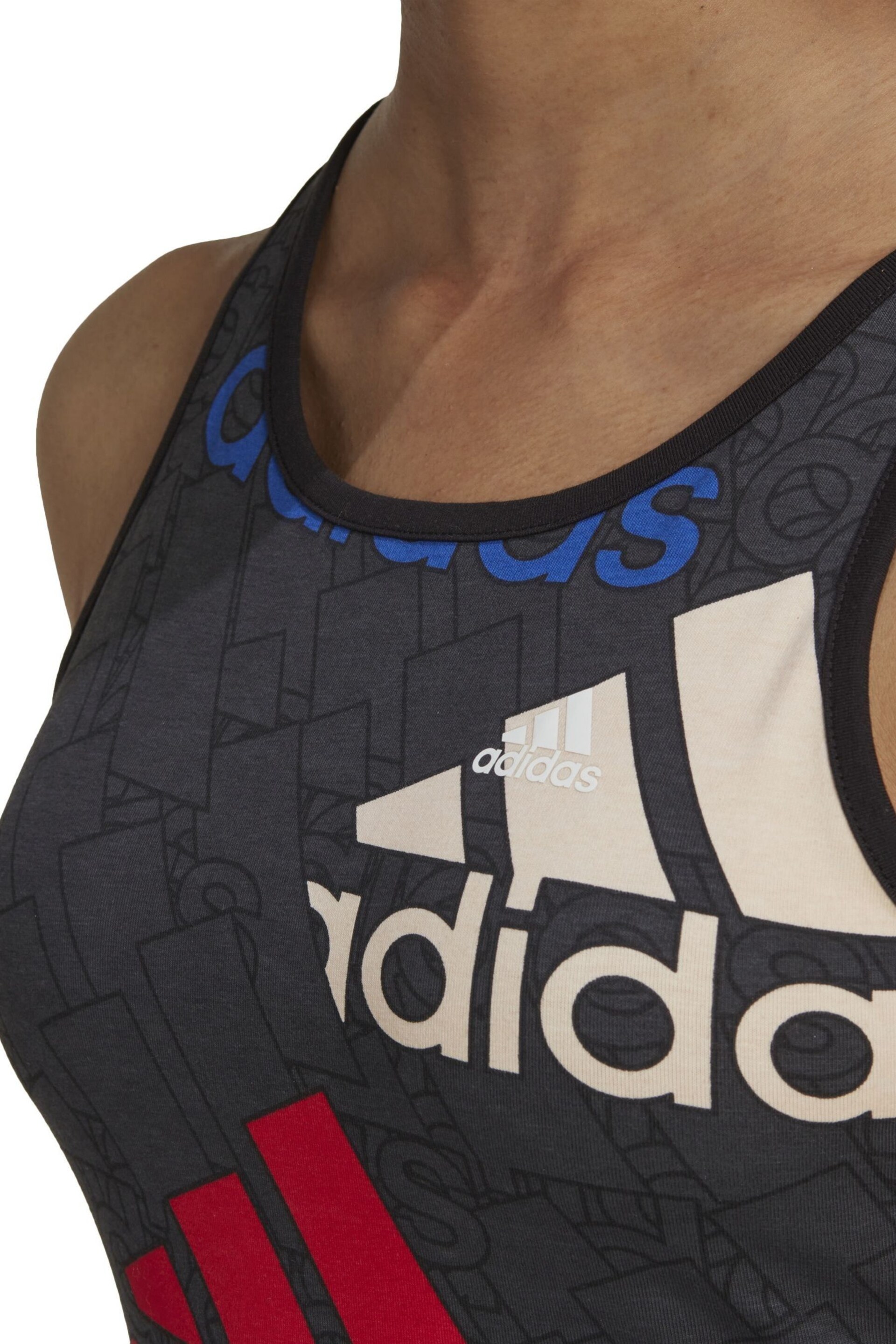 adidas Grey Essentials Logo Bodysuit - Image 5 of 7