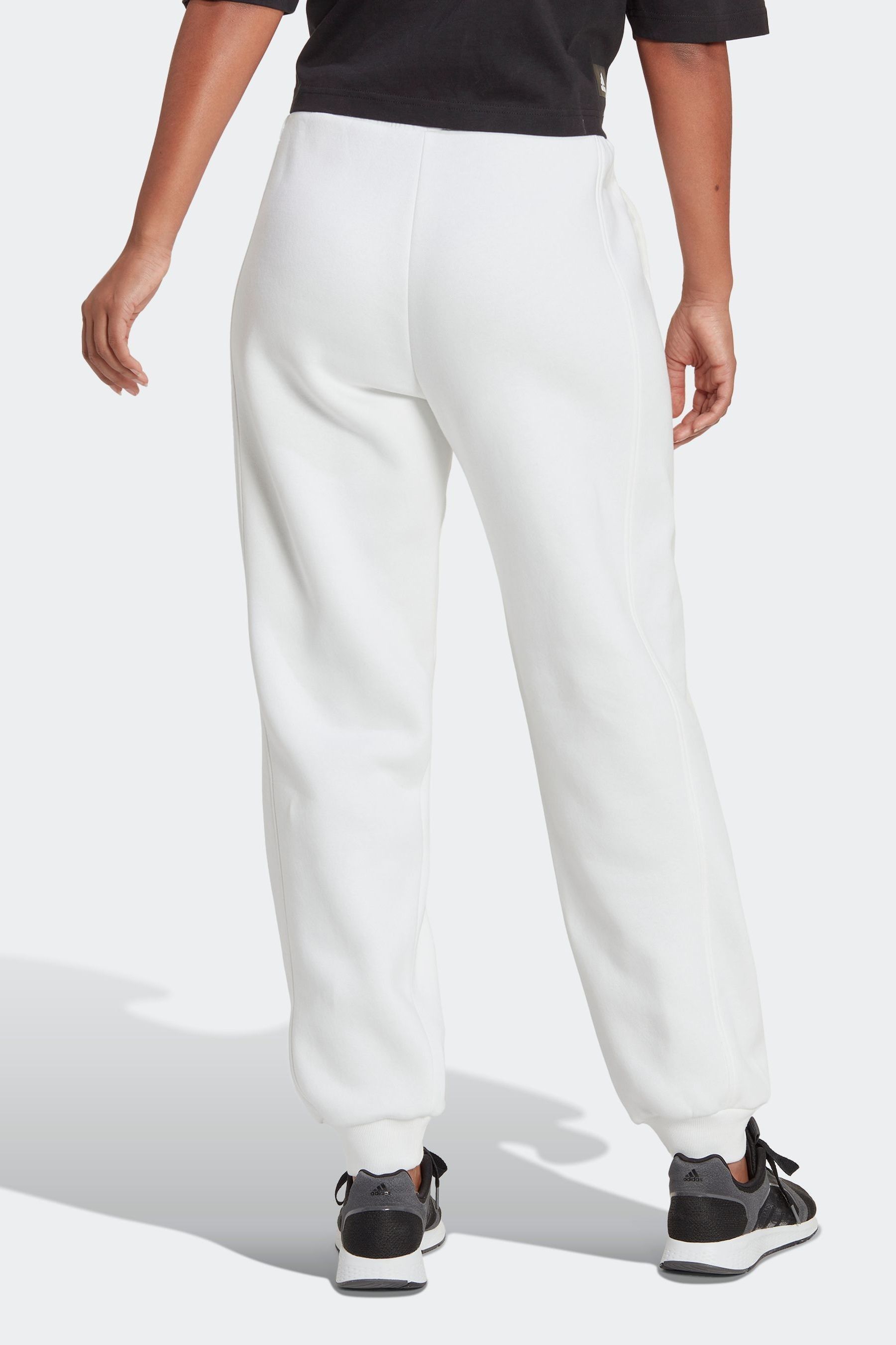 Buy adidas White Sportswear All Szn Fleece Wide Joggers from Next Germany