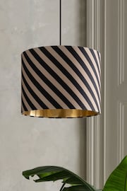 Rockett St George Sand Strip Drum Lamp Shade - Image 2 of 3