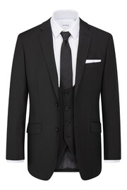 Skopes Milan Black Slim Fit Suit Jacket - Image 5 of 6