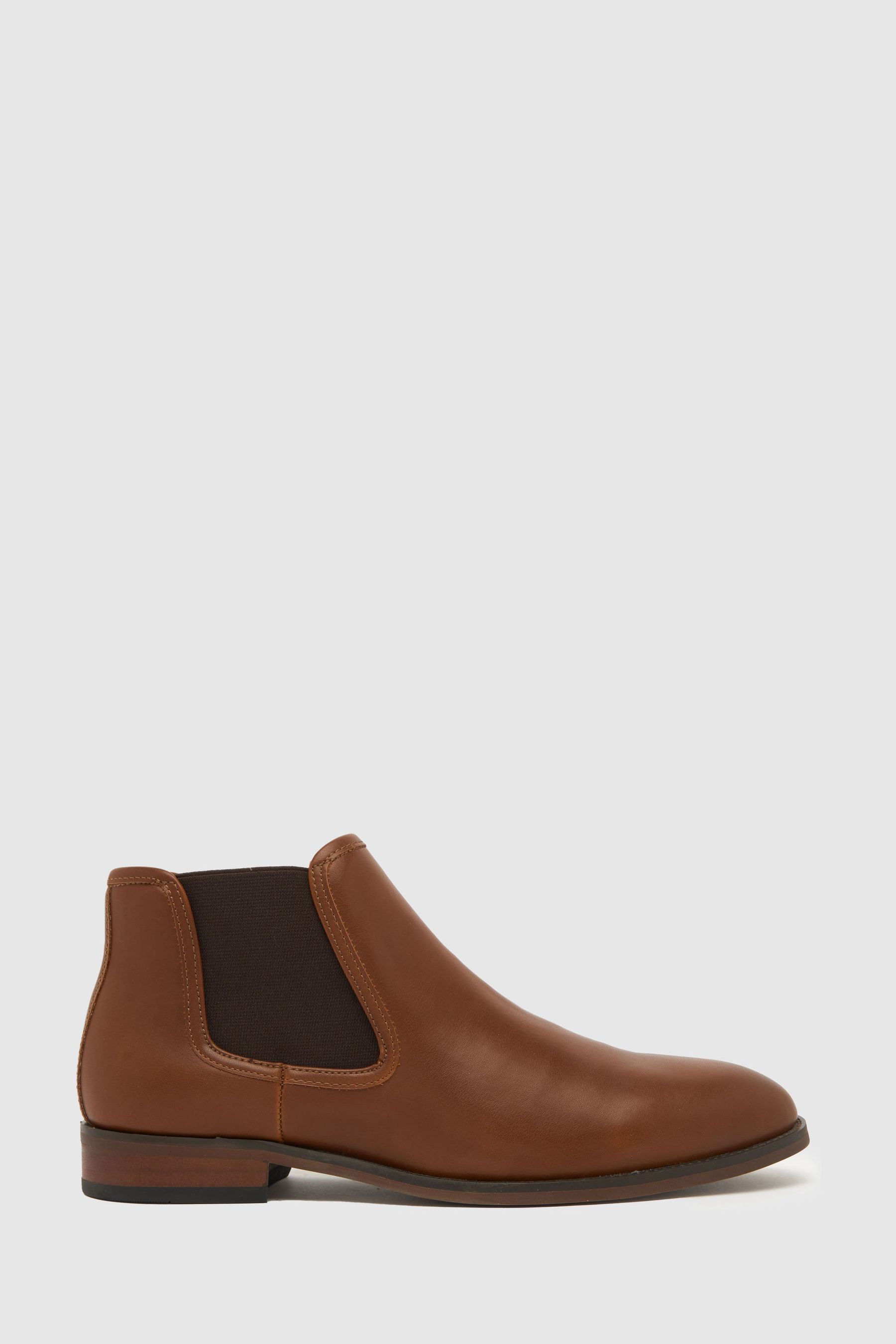 Buy Schuh Dean Smart Chelsea Boots from Next Luxembourg