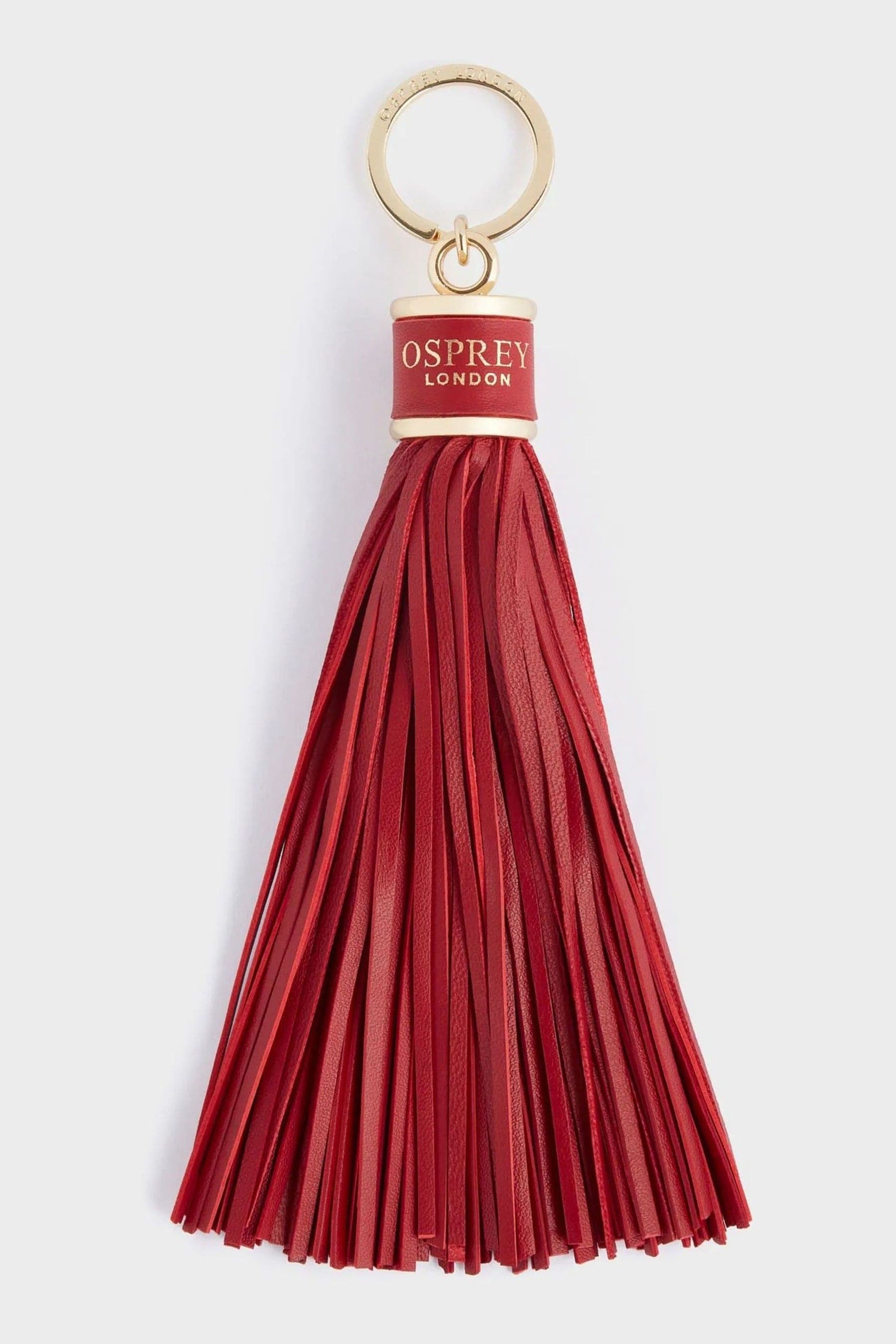 Osprey tassel keyring new arrivals