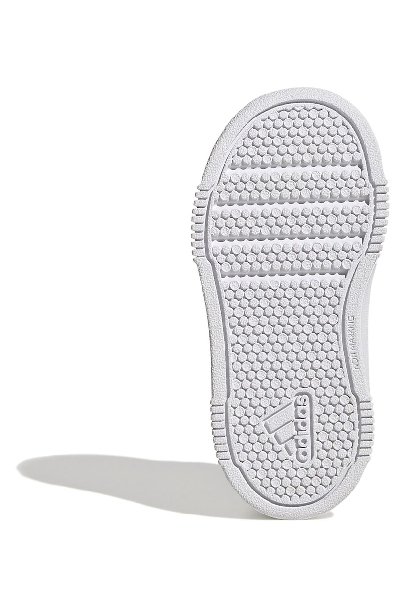 adidas White Tensaur Hook and Loop Shoes - Image 7 of 9