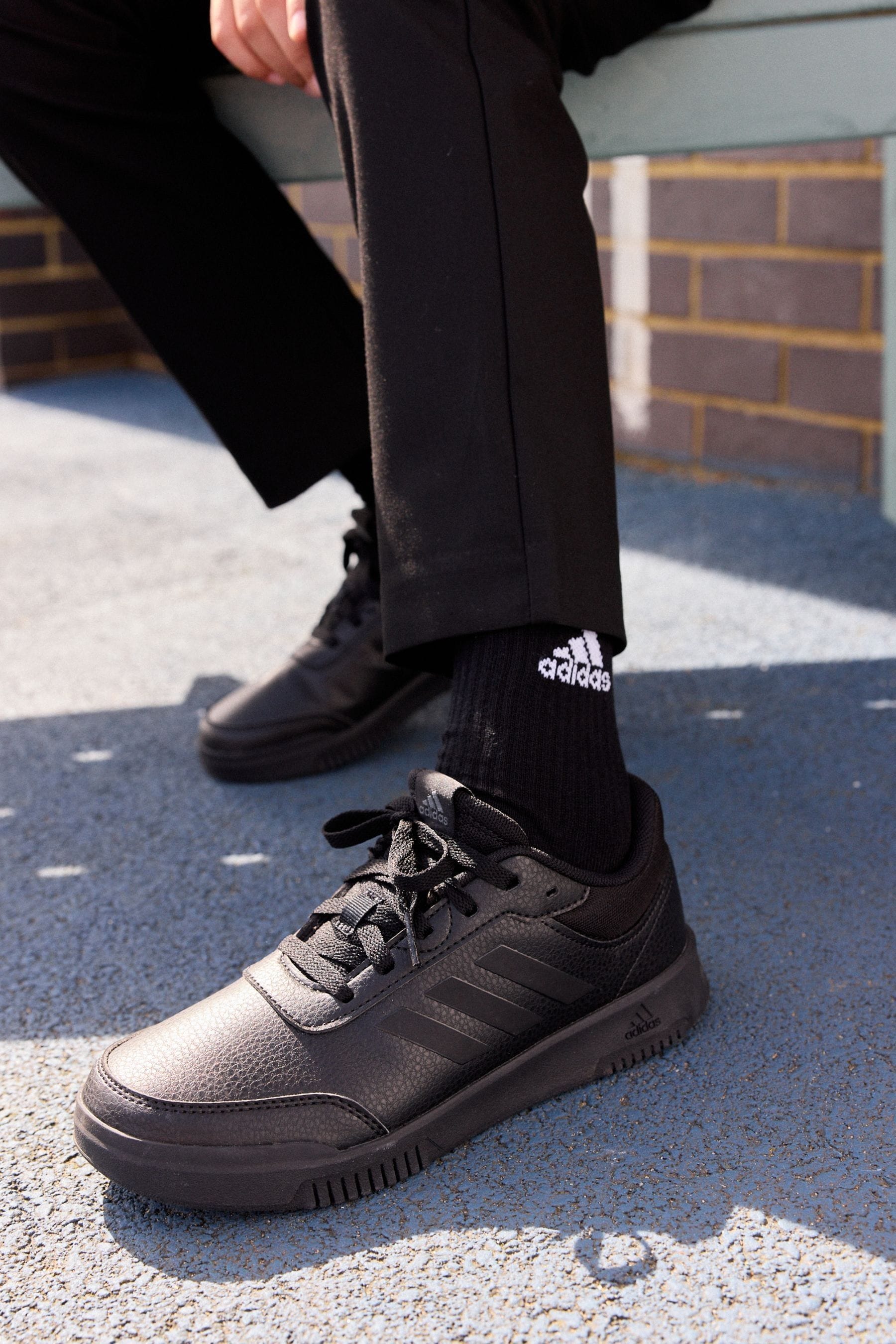 Adidas non marking shoes black sale