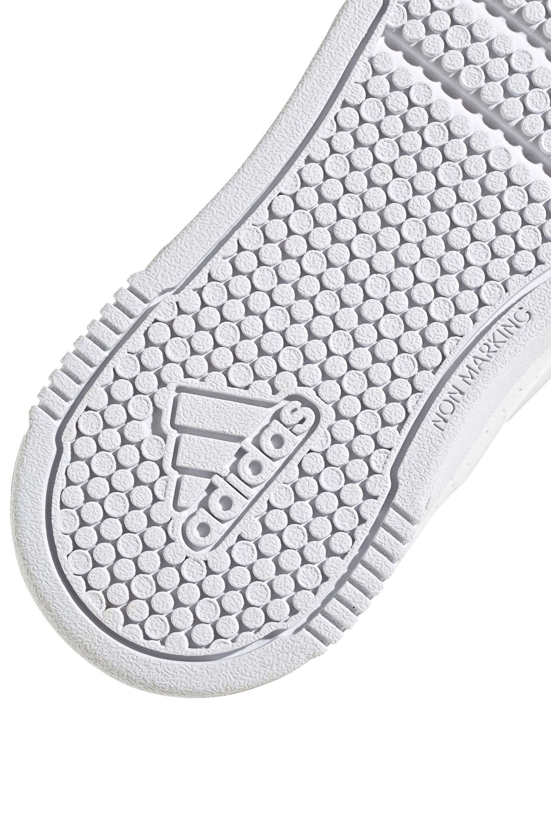 White adidas school shoes top