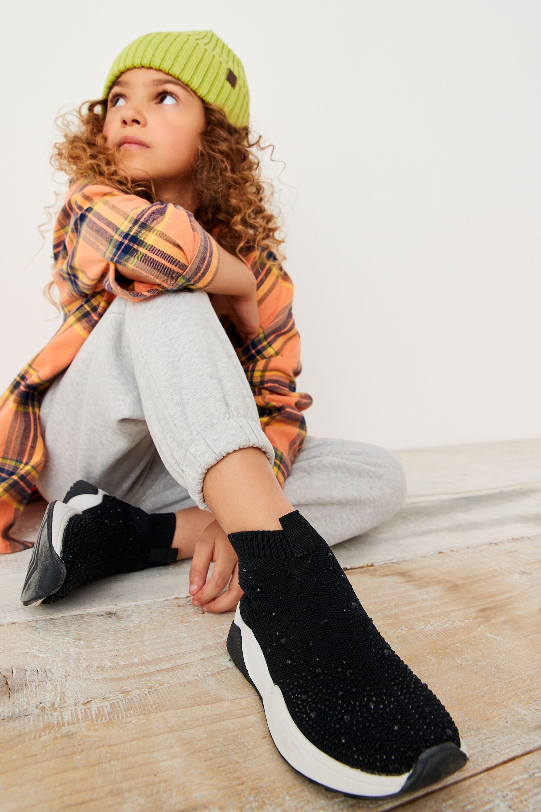 Pull on sock trainers on sale