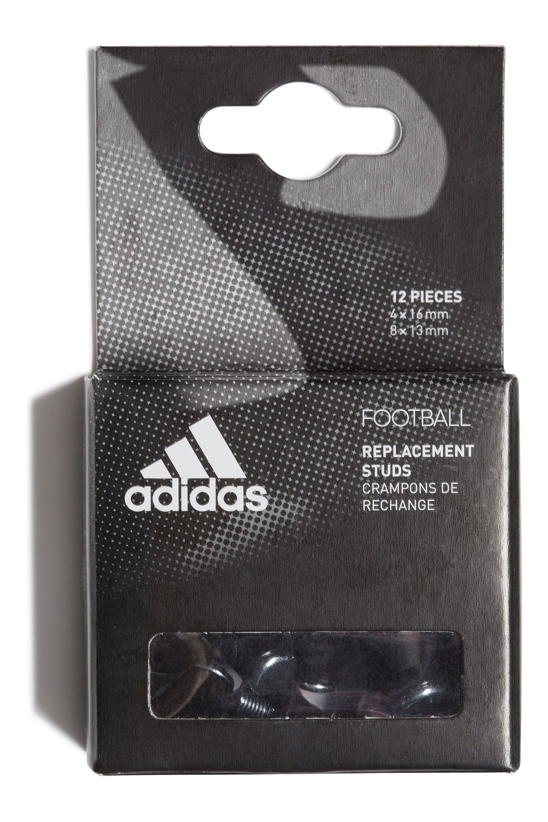 Adidas black studs best sale
