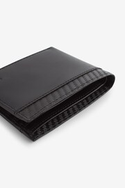 Black Carbon Print Wallet - Image 4 of 4