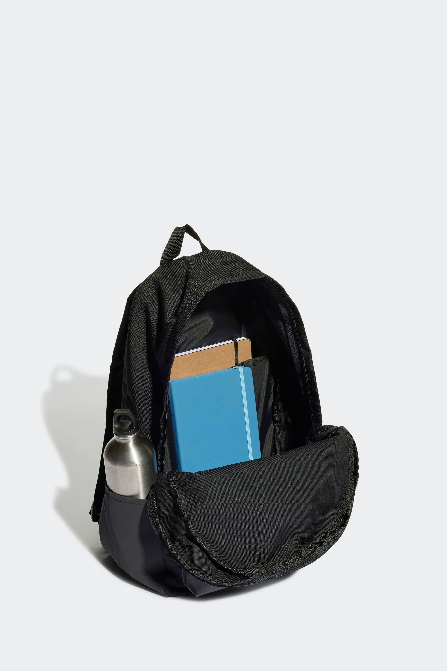 Buy adidas Black Classic Badge of Sport 3 Stripes Backpack from Next Germany