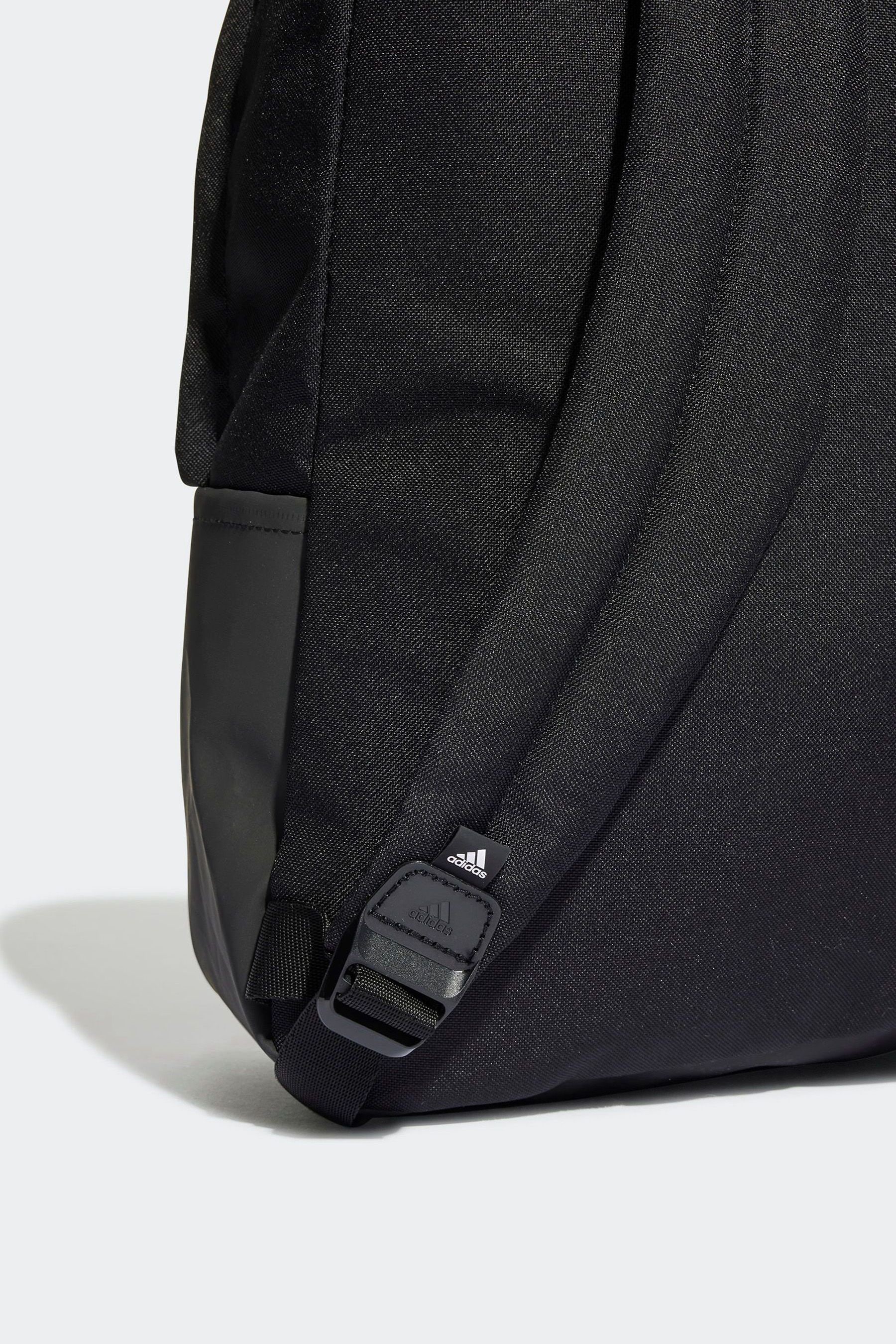 Adidas black leather backpack outlet