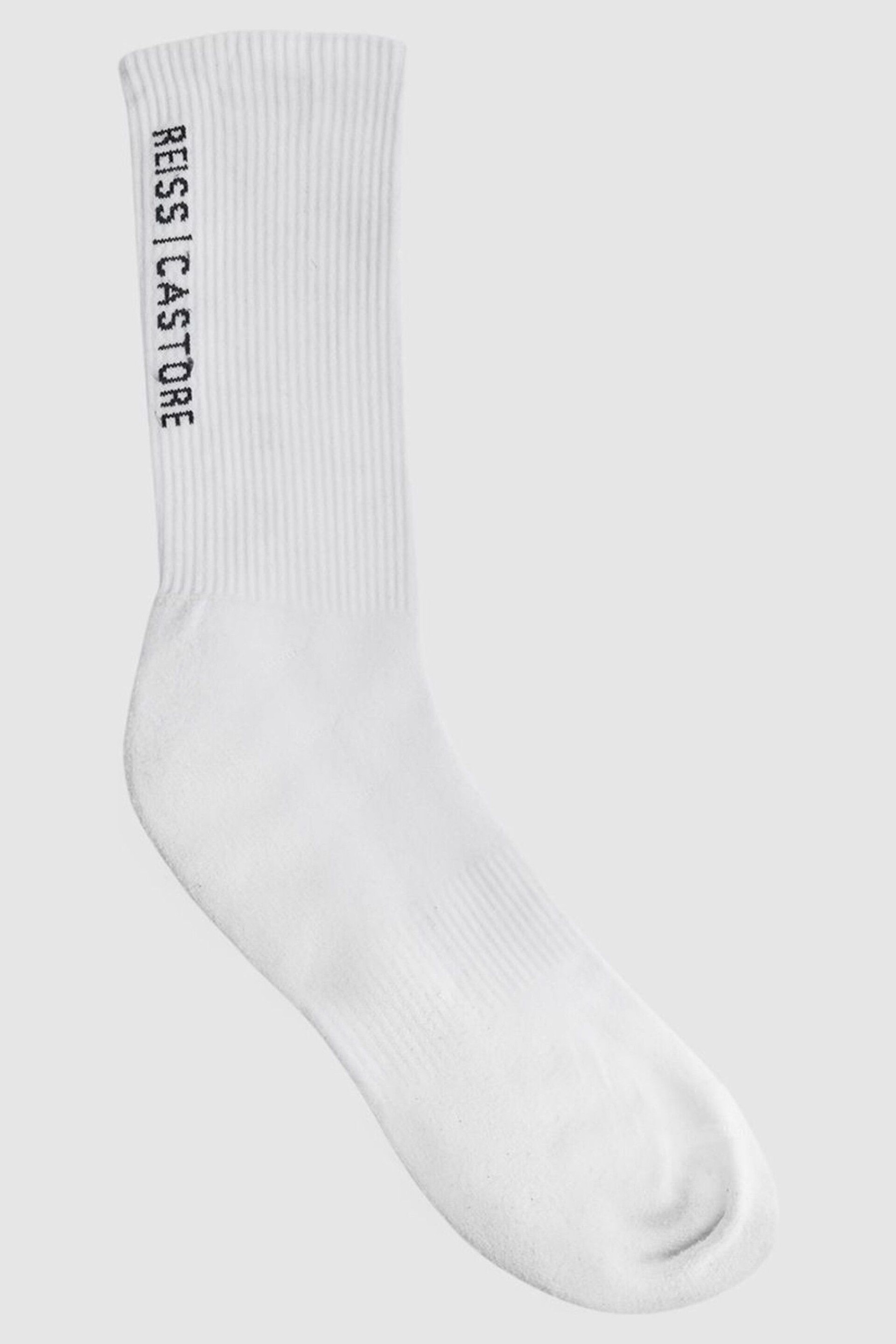 Reiss White Castore - Lucas Castore Performance Socks - Image 2 of 3