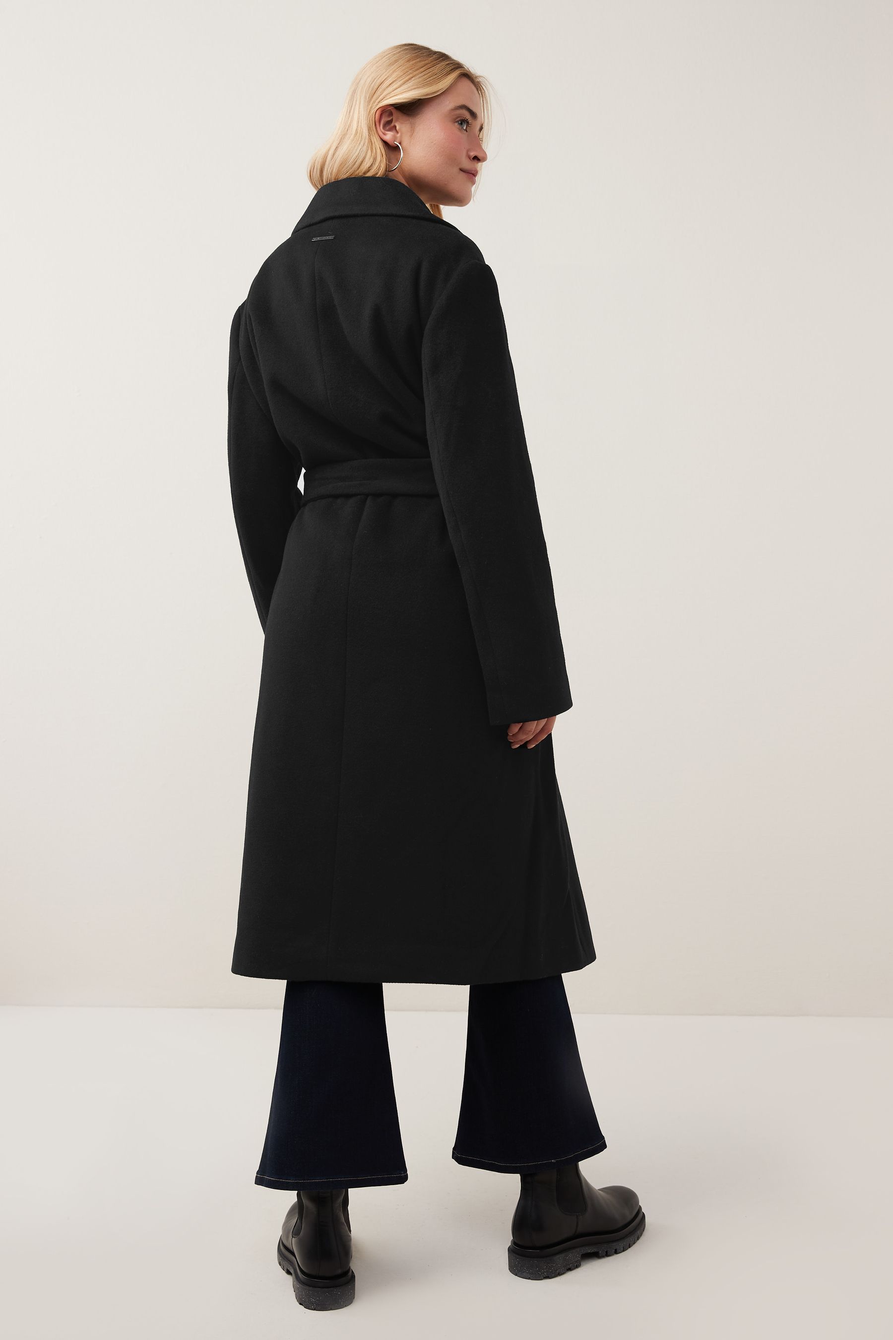 Buy Armani Exchange Wool Trench Coat from Next Luxembourg